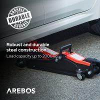 AREBOS 2T Gato De Maniobra De Doble Pistón Hidráulico Para Coches - details 16