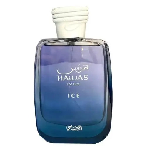 Perfume HAWAS ICE Rasasi 100ml +ATOMIZADOR 5ml Recargable GRATIS! Perfume HOMBRE Perfume Árabe Original De Dubai Emiratos Árabes, oriental - 1