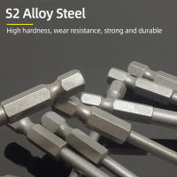Juego De Puntas De Destornillador Magnético 1/4'' Hex S2 Acero Multifuncional Antideslizante Phillips Slotted Torx Hex Head Herramientas Manuales - details 5