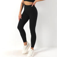 Leggings Deportivos mujer sin costura, High Belt, compresión y efecto push-up - details 6