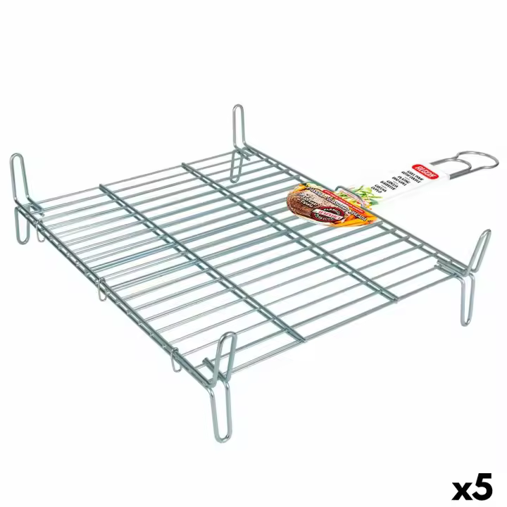Parrilla Algon   Doble Zincado 40 x 45 cm (5 Unidades) - 1