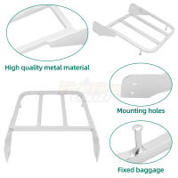Soporte Trasero Para Pasajero Y Maletero Para Motocicleta Suzuki Intruder Volusia VL800 2001-2011 Boulevard M510 2005-2009 C50 05-11 Accesorios De Motocicleta De Alta Calidad - details 3