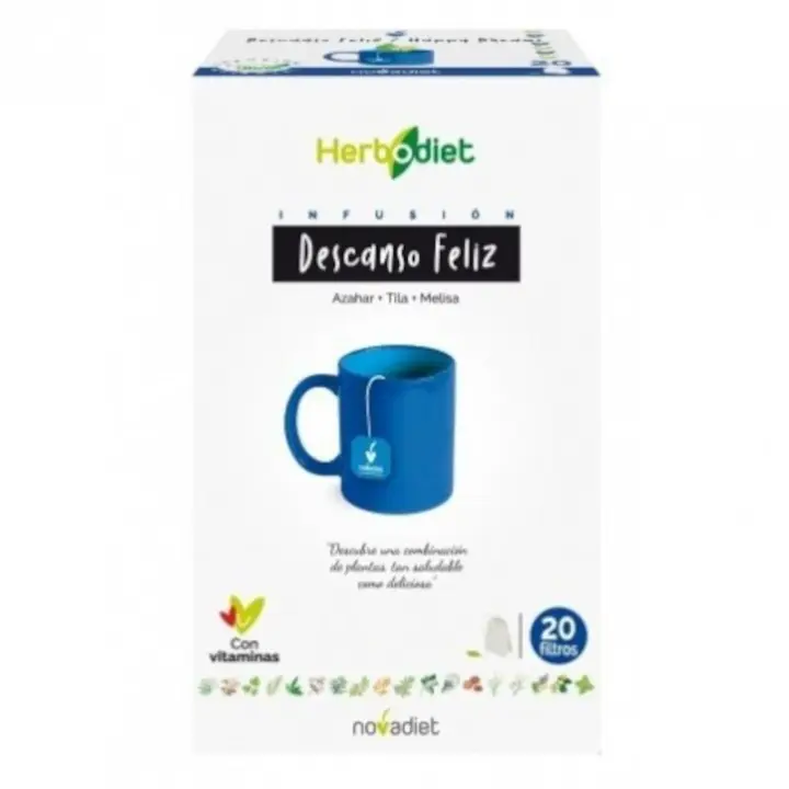 Novadiet HERBODIET DESCANSO FELIZ 20 INFUSIONES - 1