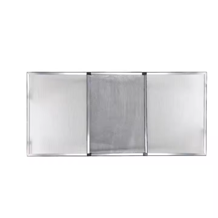 UD - Mosquitera de Aluminio para Ventanas – Protección Eficaz contra Insectos – Rejilla Aluminio Resistente – Diseño Plegable de 3 Paneles - 1