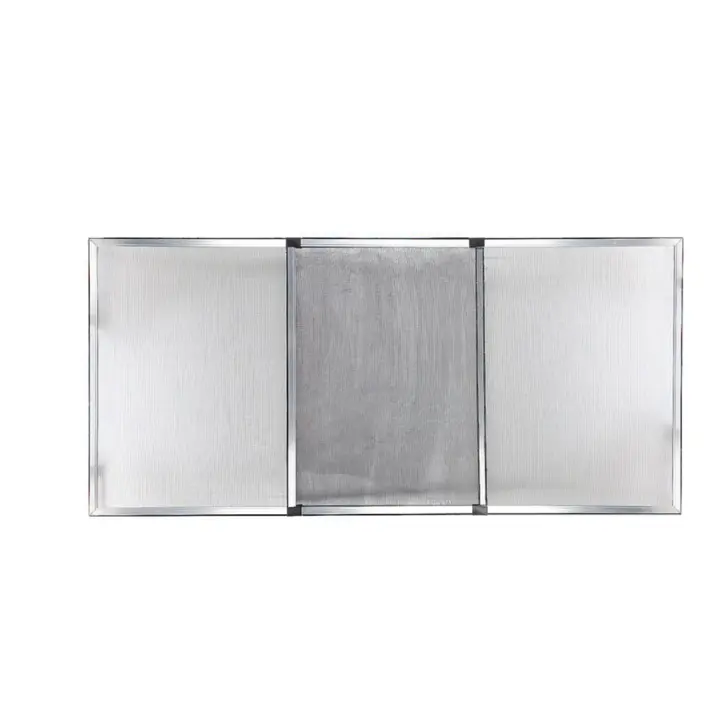 UD - Mosquitera de Aluminio para Ventanas – Protección Eficaz contra Insectos – Rejilla Aluminio Resistente – Diseño Plegable de 3 Paneles - 1