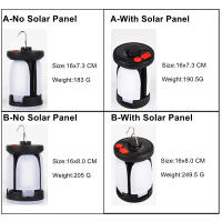 Lámpara de Camping LED con Luz de Hoja para Exteriores Lámpara de Emergencia Recargable por USB y Solar para Acampar en Tienda de Pesca y Viajes - details 8
