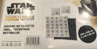 Funda Nórdica Aymax Reversible Star Wars Mandalorian Baby Yoda Grogu Para Cama de Matrimonio hasta 150cm ancho Algodón 100%, Medida 240x220 cm, más 2 Funda Cojín 65x65cm - details 4
