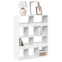 vidaXL Estantería de madera de ingeniería 100x33x125,5 cm en color Marrón roble/Roble ahumado/Negro y más | almacenamiento funcional diseño moderno para baño dormitorio sala - details 6