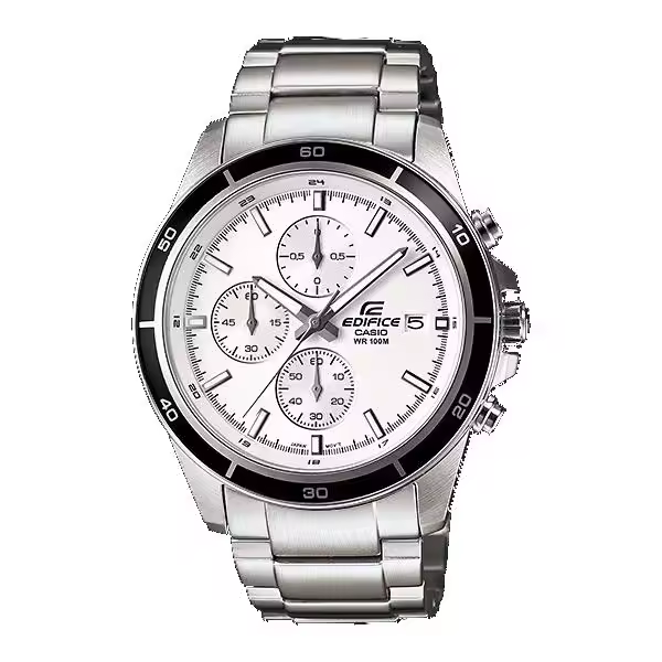 Reloj Edifice EF-526D-7AVUEF Casio Cronográfo Esfera Blanca Sumergible (100m) - 1