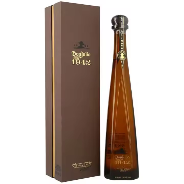 DON JULIO 1942 TEQUILA AÑEJO AGAVE ESTUCHADO 700 ML GIFTBOX - 1