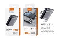 ZIRIZON - Power Bank PocketStation 10000mAh, 2USB with LED Indicador,Paquete de Batería Externa para Teléfono Celular iPhone 12 iPad Samsung S21 Huawei Xiaomi etc ( Negro ) - 2 años de garantía - details 3