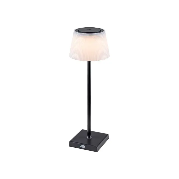 Lámpara de Mesa - Metal Negro y Blanco - 4W - 3000-5000K - H38cm - D13cm Taena 3000-5000K RABALUX - 1
