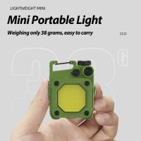 Linterna LED Recargable De Alta Potencia EDC Llave Inglesa Torcha Táctica Militar Con Carga USB Lámpara De Trabajo Resistente Al Choque Y Agua - details 0