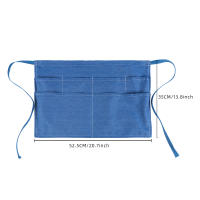Apariencia Corta Para Servidor Con Varios Bolsillos Y Hebilla Estriada Unisex Medio Apariencia Para Waiter - details 19