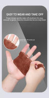 Guantes De Levantamiento De Peso Para Hombre Y Mujer Con Ventilación De Cuero Genuino Protección De Mano Para Gimnasio Ejercicios De Pesas Y Pull Ups Tallas S/M/L - details 9