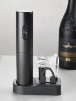 Juego De Abrevidrios Eléctricos Para Vino Y Cerveza Con Abreborrachos Y Abrebotellas Automáticos Operado Por Batería Accesorios De Cocina - details 0