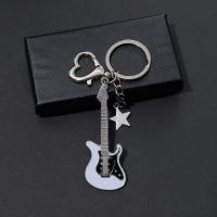 Llavero De Guitarra Clásica Para Hombres Y Mujeres Diseño Único Llavero De Coche Colgante De Instrumentos Musicales Regalo Ideal - details 0