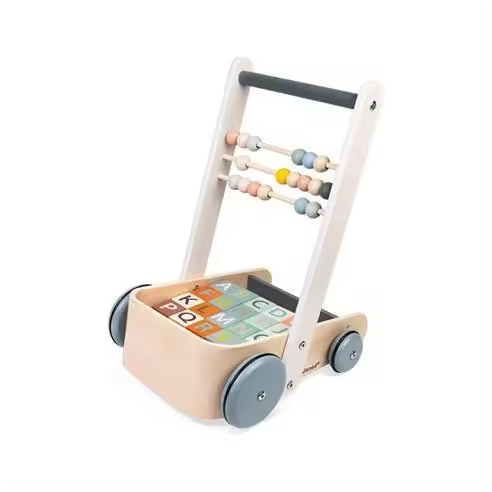 Janod Andador Sweet Coccon ABC Madera - Juego Educativo - 1