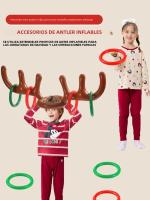 Nueva Decoración Inflable De Cabeza De Ciervo Para Navidad Juguete Modelo Inflable Para Interior Y Exterior Adorno De Jardín Para Fiesta De Año Nuevo - details 9