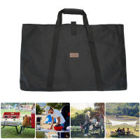 Bolsa Portátil Para Mesa De Camping Plegable Y Duradera Bolsa De Almacenamiento Para Picnic Al Aire Libre Viajes Sin Utensilios Incluidos - details 8