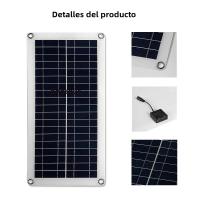 Kit De Panel Solar 1000W Con Inversor 12V Controlador De Batería 10A 60A Para Camping Caravana RV Casa Móvil Al Aire Libre - details 3