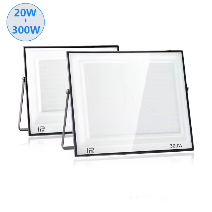 Proyector De Luz LED IP66 Impermeable Para Exterior 20W-300W Luz De Fosa Para Iluminación De Garage Con Vidrio Templado - 1