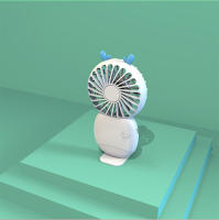 2025 Nuevo ventilador portátil recargable USB Pequeño ventilador portátil mini dormitorio escretorio regalo Silencioso familiar - details 5