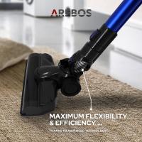 AREBOS Aspiradora de mano baterÃ­a de| Aspiradora 2 en 1| Sin bolsa | InalÃ¡mbrica - details 18