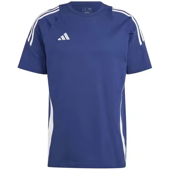 Camiseta de Manga Corta Adidas Tiro 24 para hombre en color azul - 1