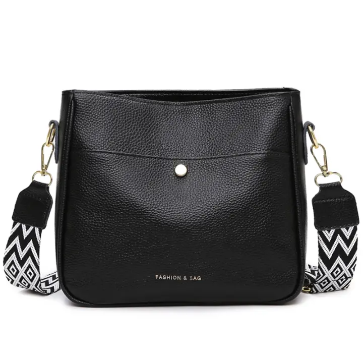 Bolso de lujo de cuero Genuino para Mujer, Bandolera de diseño, de cuero de Vaca, at fashion - 1