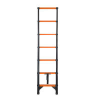 Escalera Telescópica Acero al Carbono Nyana Tools – Extensible de 2m a 4,4m – Pies Antideslizantes y Sistema de Seguridad – Certificación EN 131 - Más Estable y Segura que Aluminio – Escalera Multiusos - details 3