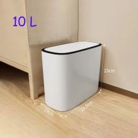 Bandeja De Basura Grande De 10/12L Para Cocina Y Baño Recipiente De Residuos De Capacidad Grande Impermeable Accesorios De Cocina - details 23
