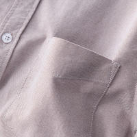 Camisa Larga De Algodón Para Hombre Estilo Nuevo Moda Confort Simplicidad Casual Ropa Masculina Camisa Oxford De Cuello Enrollado Tipo De Cierre: Doble Filo - details 18