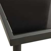 vidaXL Juego de comedor para jardín 3 piezas acero - details 2