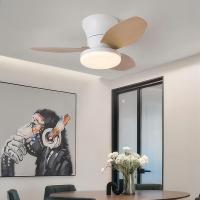 65-88cm Silencioso Luz Ventilador,Pequeño Luz Ventilador Techo with Mando a Distancia,3 LED light mode,6Velocidades - details 0
