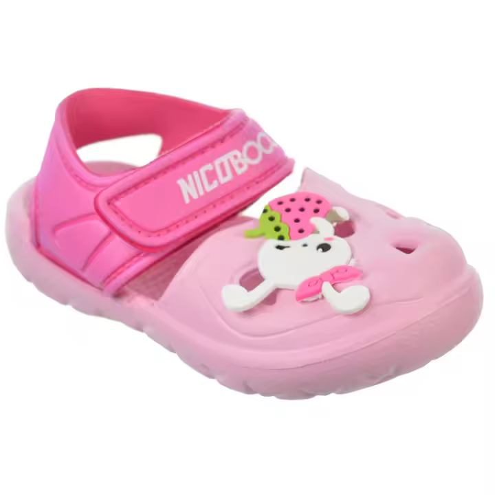 Nicoboco Almond Sandalia Goma Velcro Unisex Playa Piscina - 1