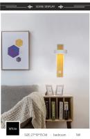 Lámpara De Pared LED Moderna Con Interruptor Iluminación Interior Para Dormitorio Sala De Estar Estudio Lectura Decoración Sconce Metálico Incluye Bombilla - details 3