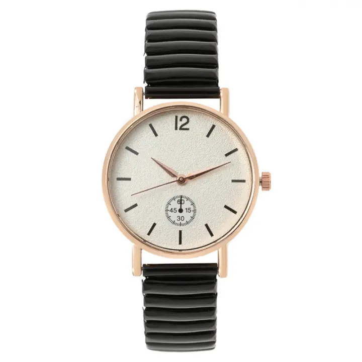 Reloj Femenino para Estudiantes con Correa Elástica y Números Grandes - Resistente a Golpes - Ideal para Deportes - 1