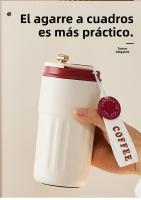 Jarrón Térmico Maple Inoxide 316 with Termómetro Digital - Taza Café Portátil para Hombre/Mujer, Mantiene Frío/Calor 12-24H, Diseño Elegante Sin Fugas, 450mL, Ideal Oficina/Viajes - details 10