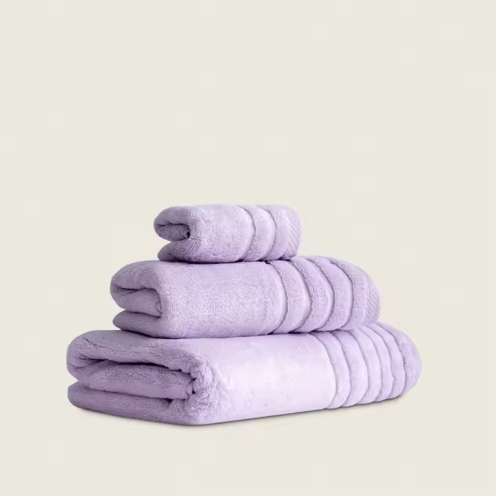 Juego de Toallas Don Algodon Zero Twist Lavanda - 1
