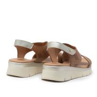 Sandalias planas de Mujer CALZAZUL 700 CUERO SANDALIA CRUZADA CUERO 35469 25V - details 1