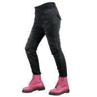 Pantalones De Motocicleta Para Mujer PK718 Jeans De Bicicleta De Paseo Cintura Alta Resistente Al Desgaste Y Al Agua Para Conducción - details 6