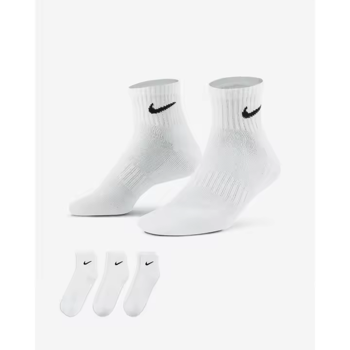 Calcetin Nike pack de 3 Cushioned Blanco Nacnmxxx67Bd - 1