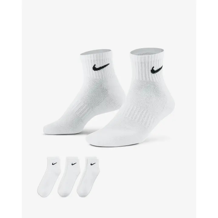 Calcetin Nike pack de 3 Cushioned Blanco Nacnmxxx67Bd - 1