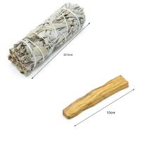 Ramo De Sándalo Blanco De 10cm Palo De Encensado Para Limpieza Energética Aromaterapia Calidad California - details 1