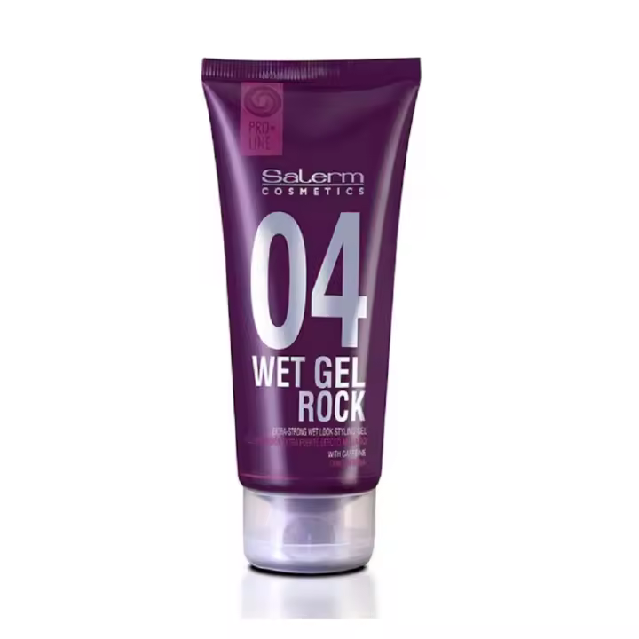 Gel de Fijación Extrafuerte Efecto Mojado Proline 04 WET GEL ROCK 200ml - Salerm Cosmetics - 1