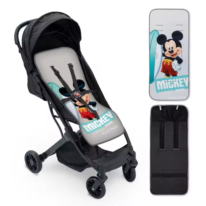 FRONHA PARA CARRINHO + PROTETOR DE CINTO - MOD. MICKEY - 1