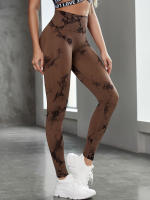 Treguas De Yoga Para Mujer Con Cintura Alta Y Sin Costuras Leggings De Gimnasio Para Ejercicio Y Fitness Talla Verdadera - details 16