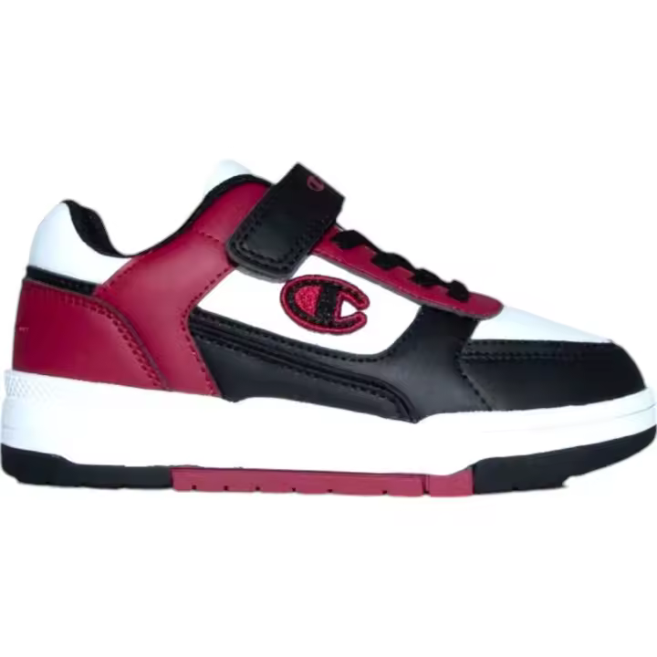 Zapatillas Champion Rd18 Heritage B Gs Negro Blanco Burdeos S32815-Kk005 Niño - 1