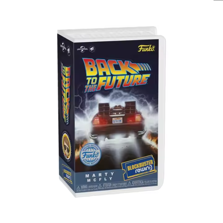 Funko Rewind Blockbuster: Marty McFly de Regreso al Futuro - 1